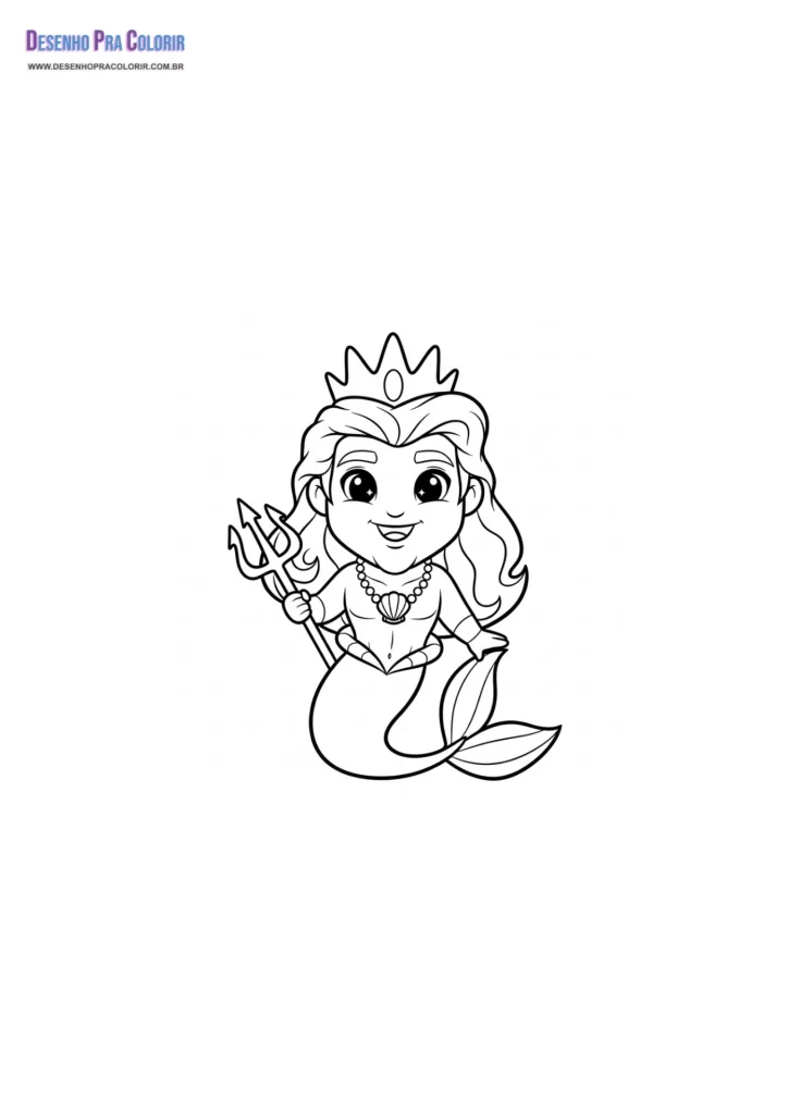 Desenho Para Colorir Kawaii