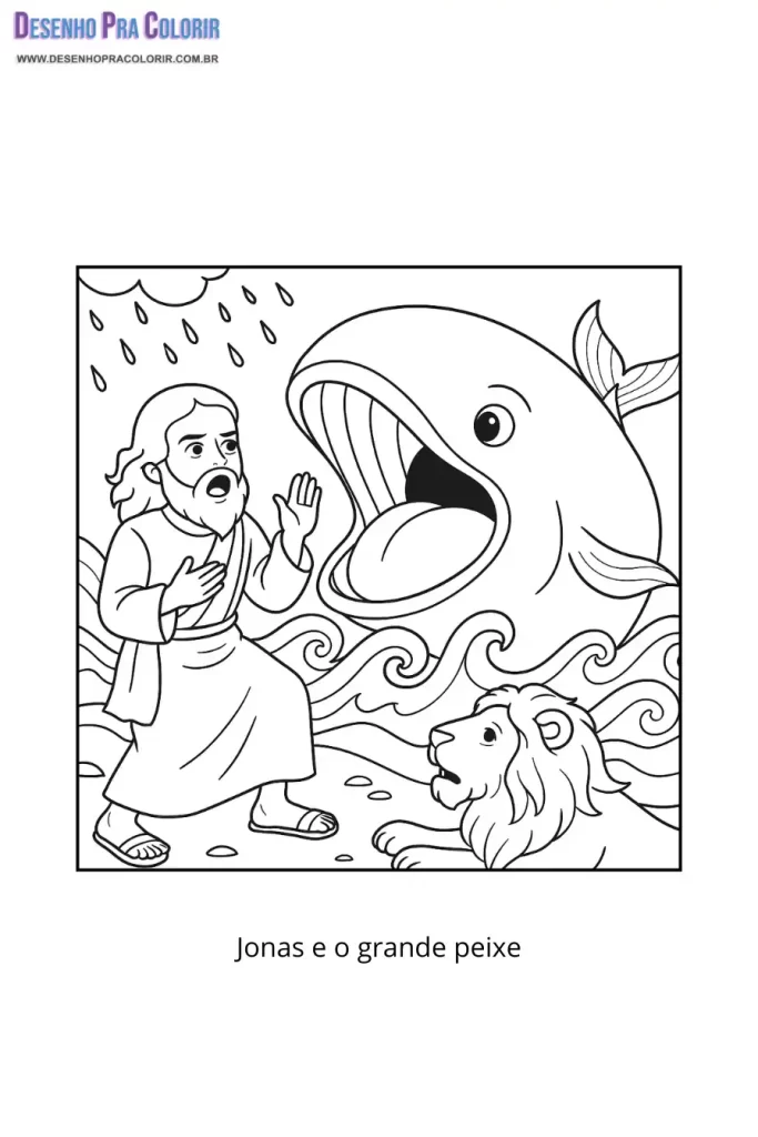 Desenhos Bíblicos Para Colorir