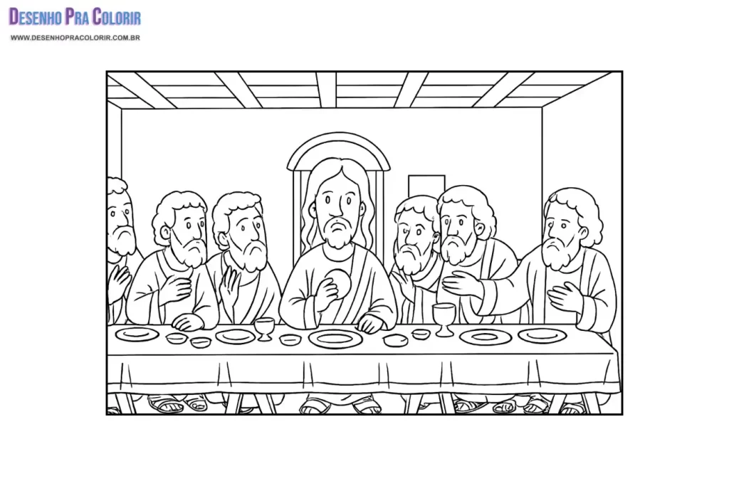 Desenhos Bíblicos Para Colorir