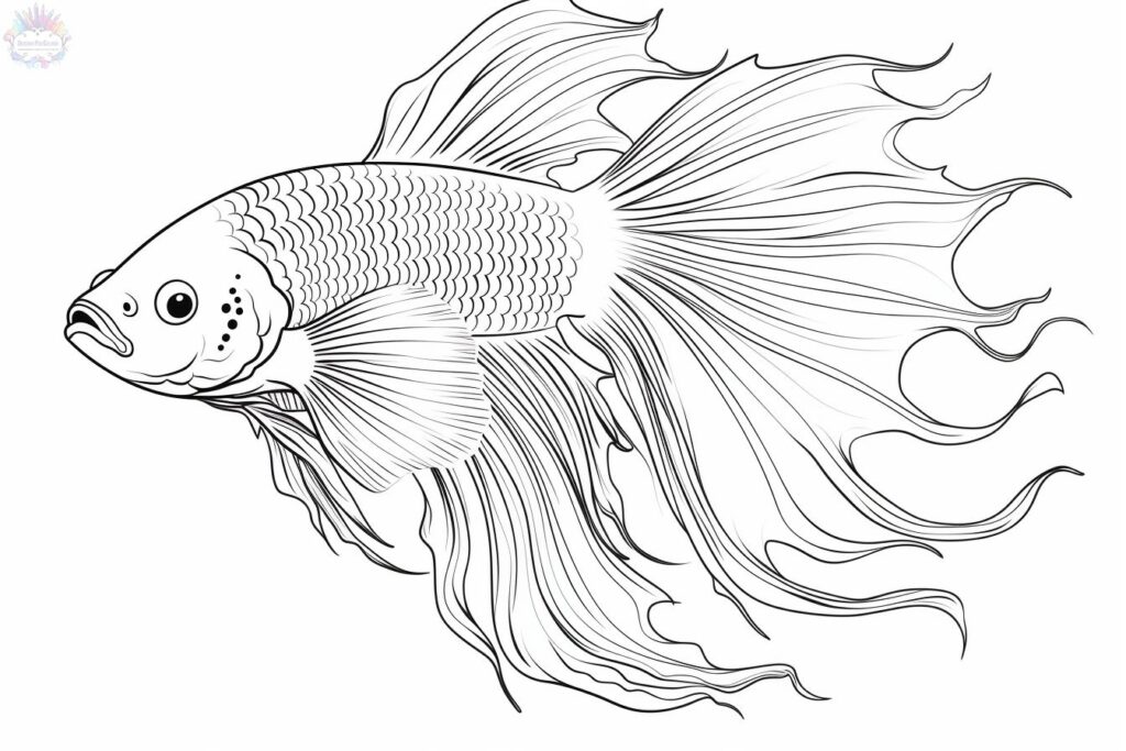 Peixe Para Colorir