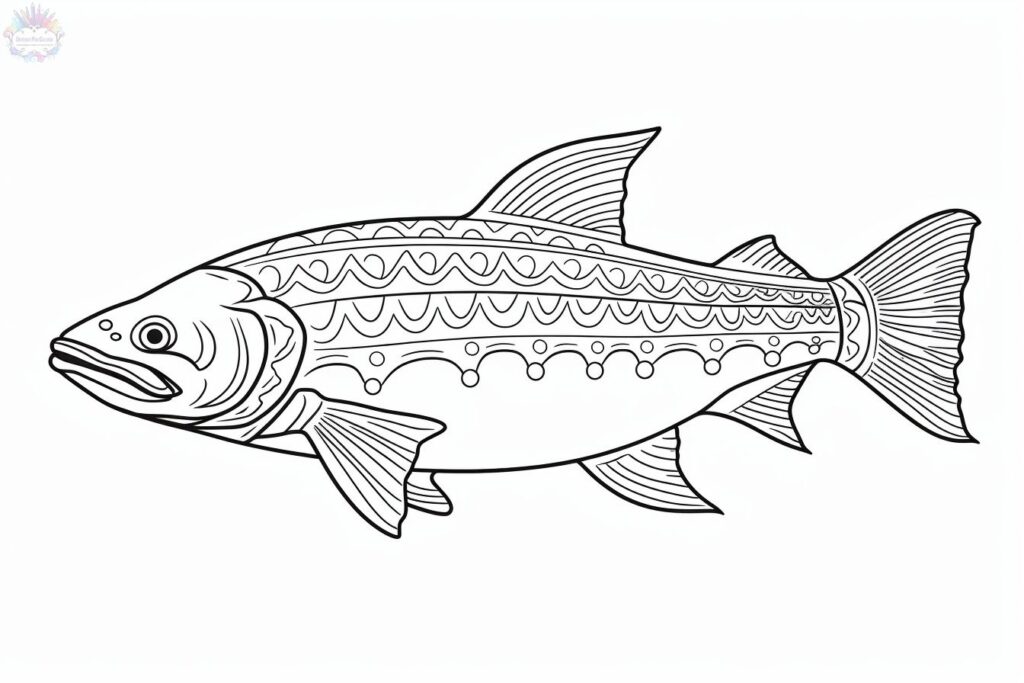 Peixe Para Colorir