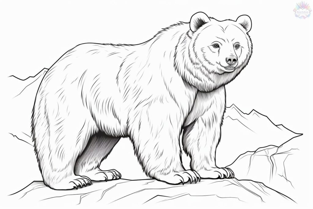 Urso Para Colorir