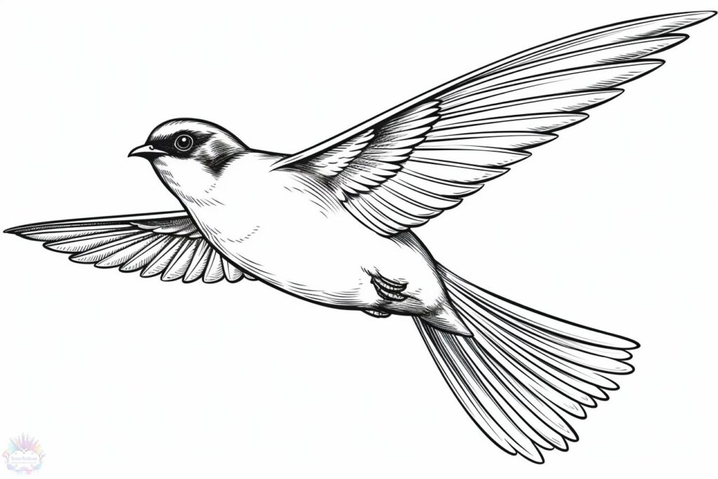 Passarinho Para Colorir