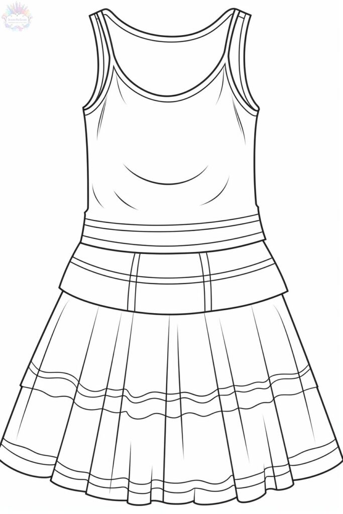 Roupa Para Colorir