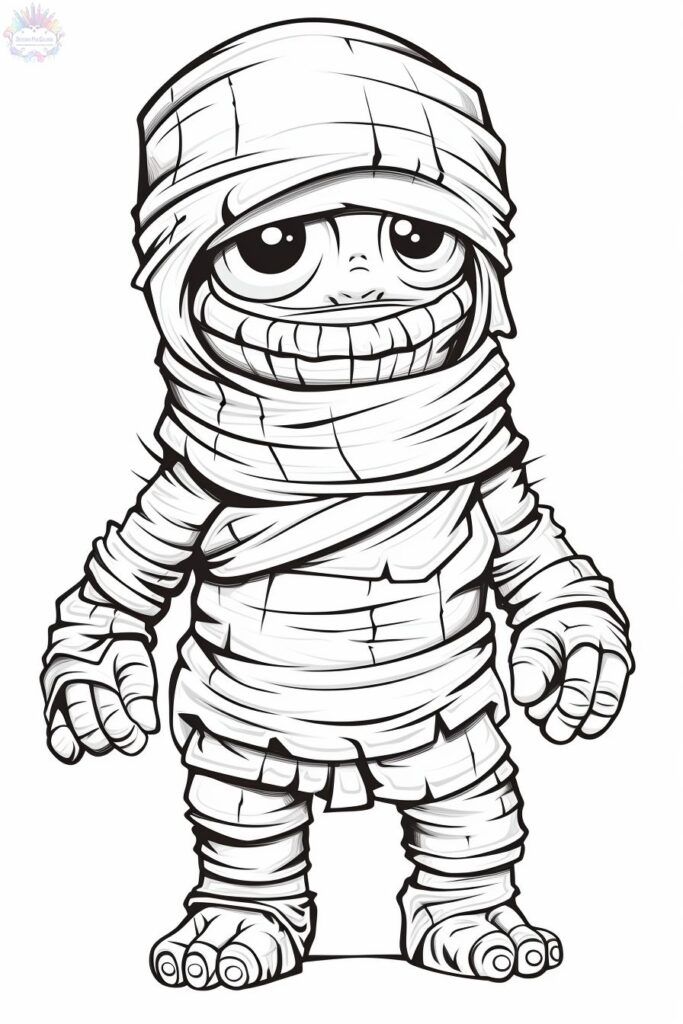Monster Coloring Pages