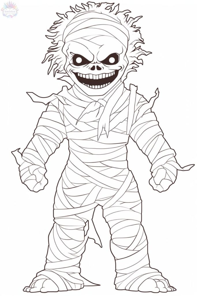 Monster Coloring Pages