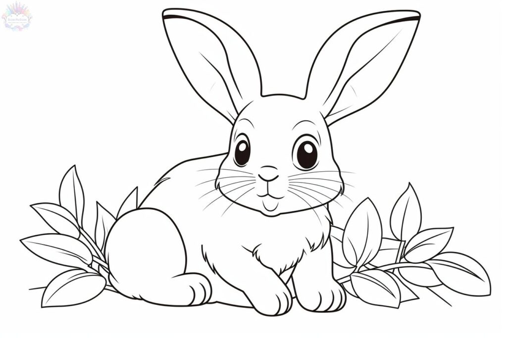 Rabbit Coloring Pages