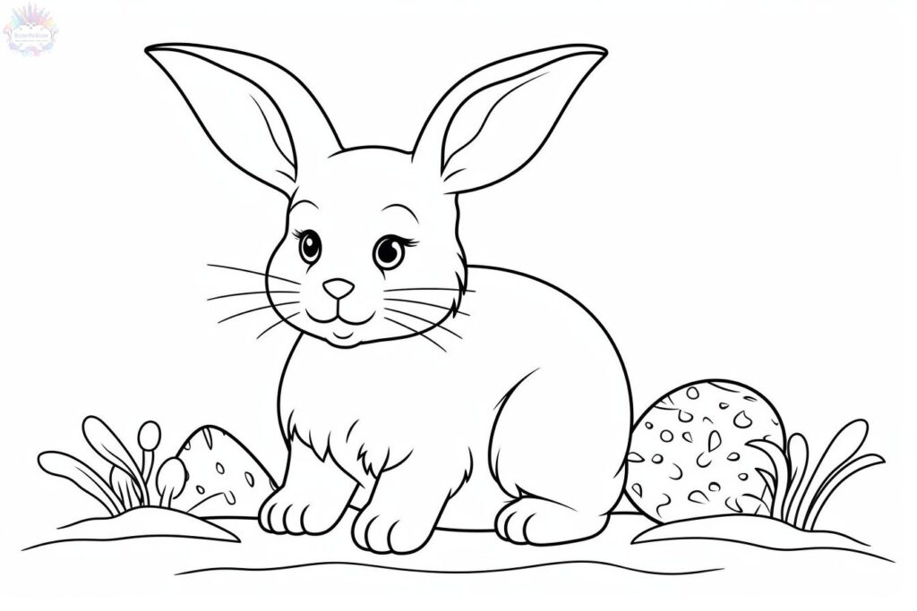Rabbit Coloring Pages