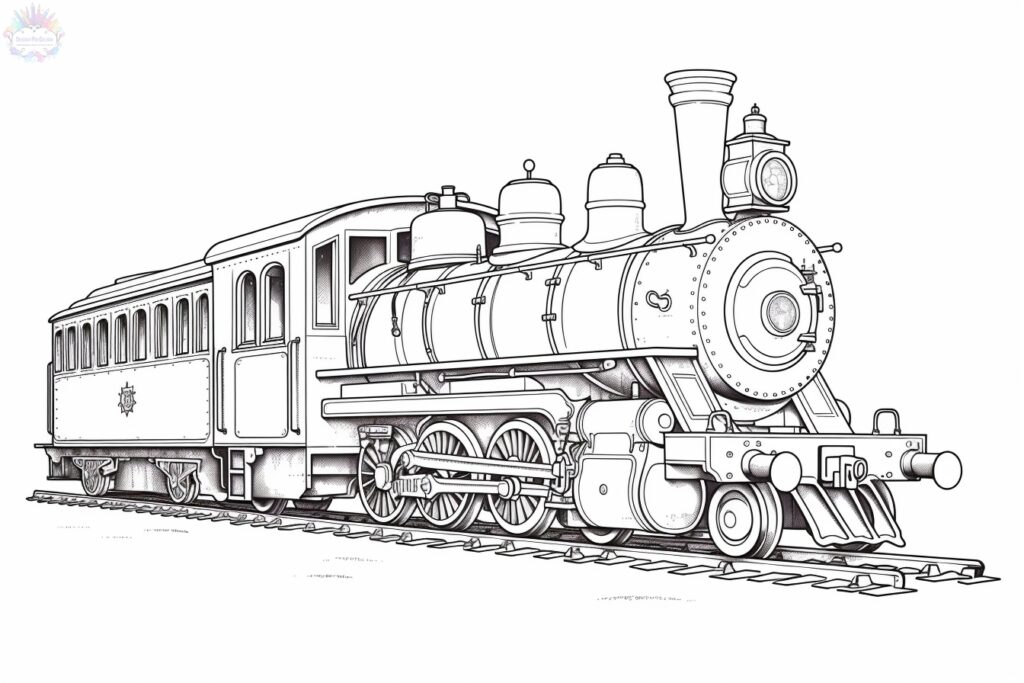 Train Coloring Pages