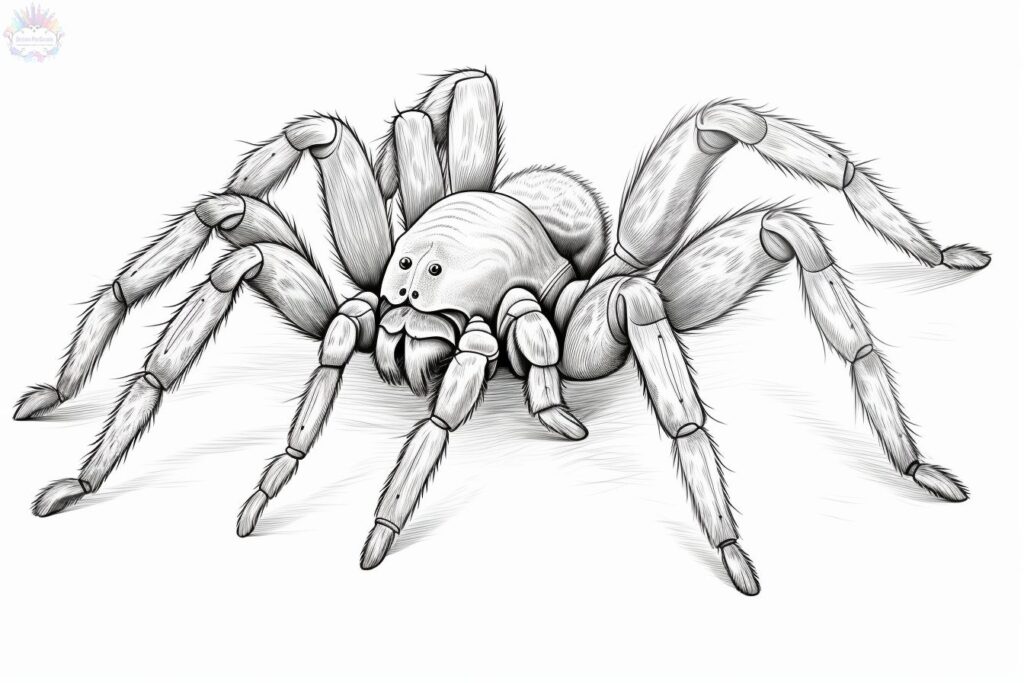 Coloriage Araignée