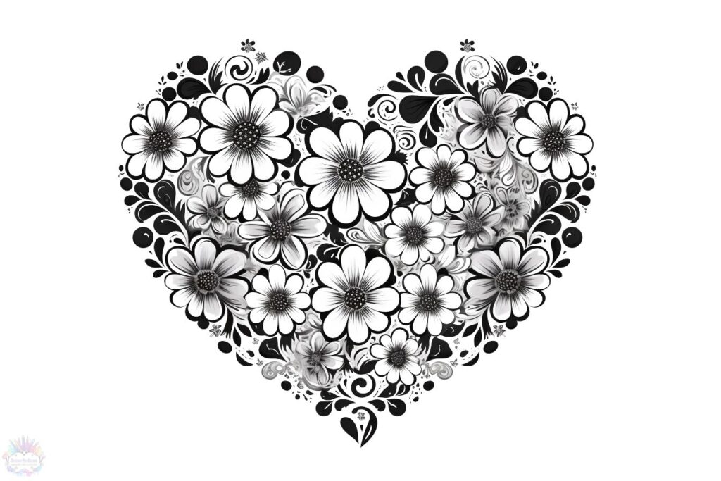 Corazón Para Colorear