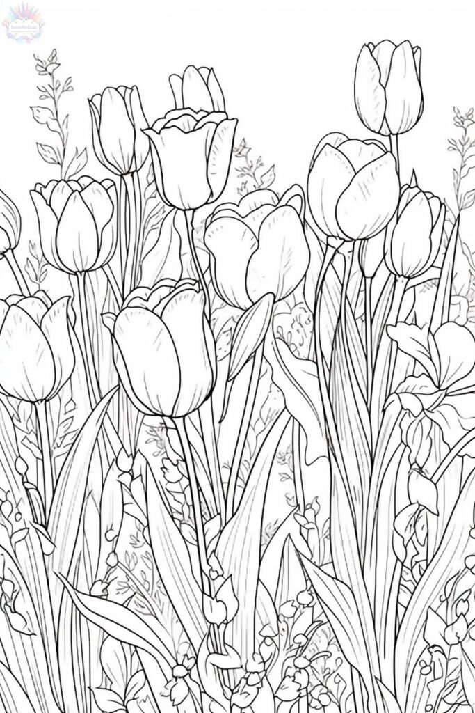 Flores Para Colorear
