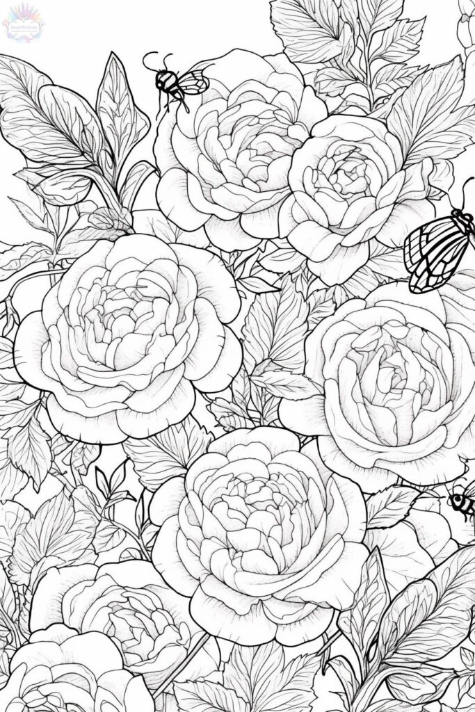 Flores Para Colorear