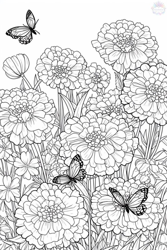 Flores Para Colorear
