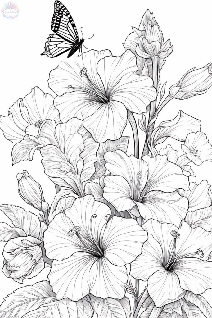 Flores Para Colorear