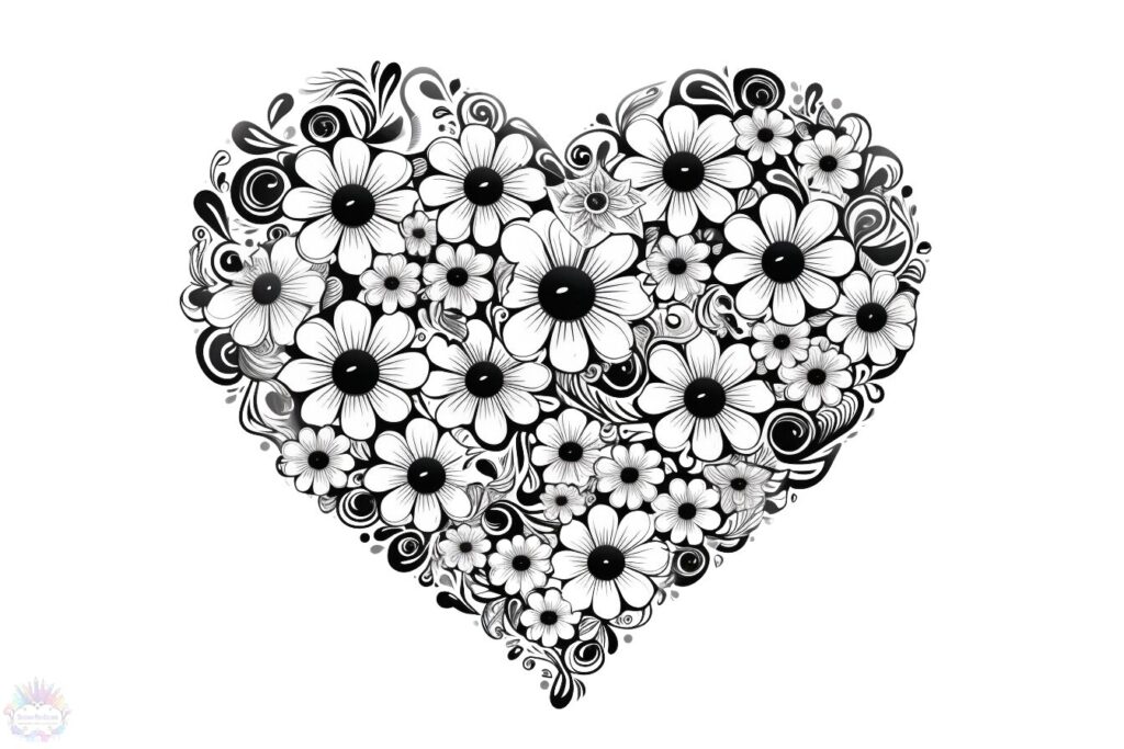 Heart Coloring Pages