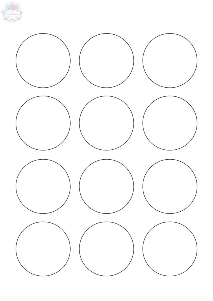 Círculo Para Colorir