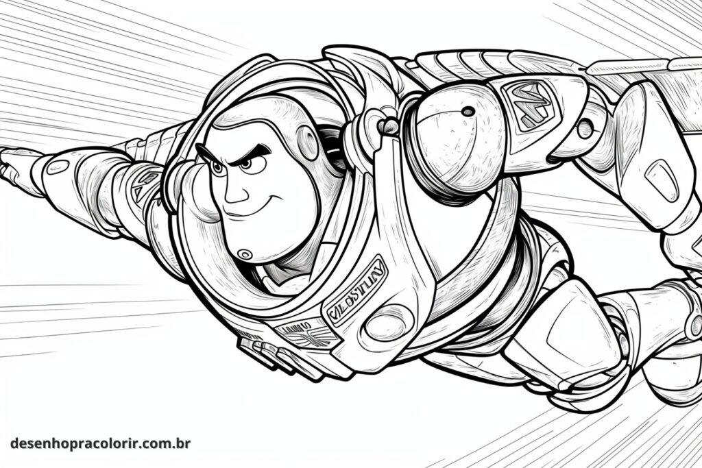 Buzz Lightyear Coloring Pages