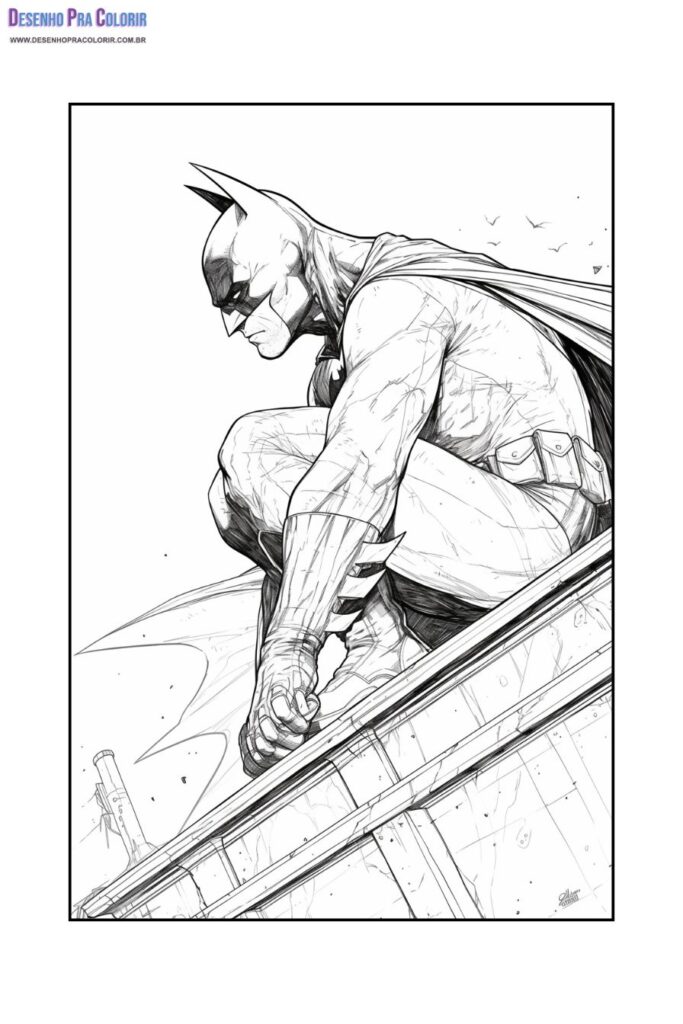 Batman Coloring Page