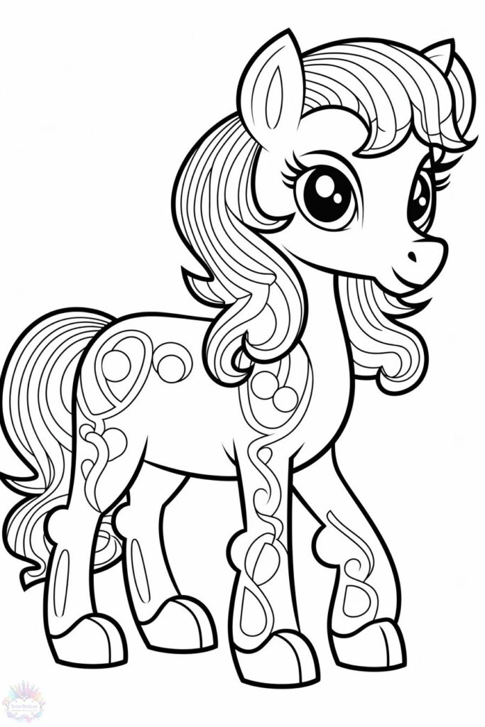 Pony Coloring Pages