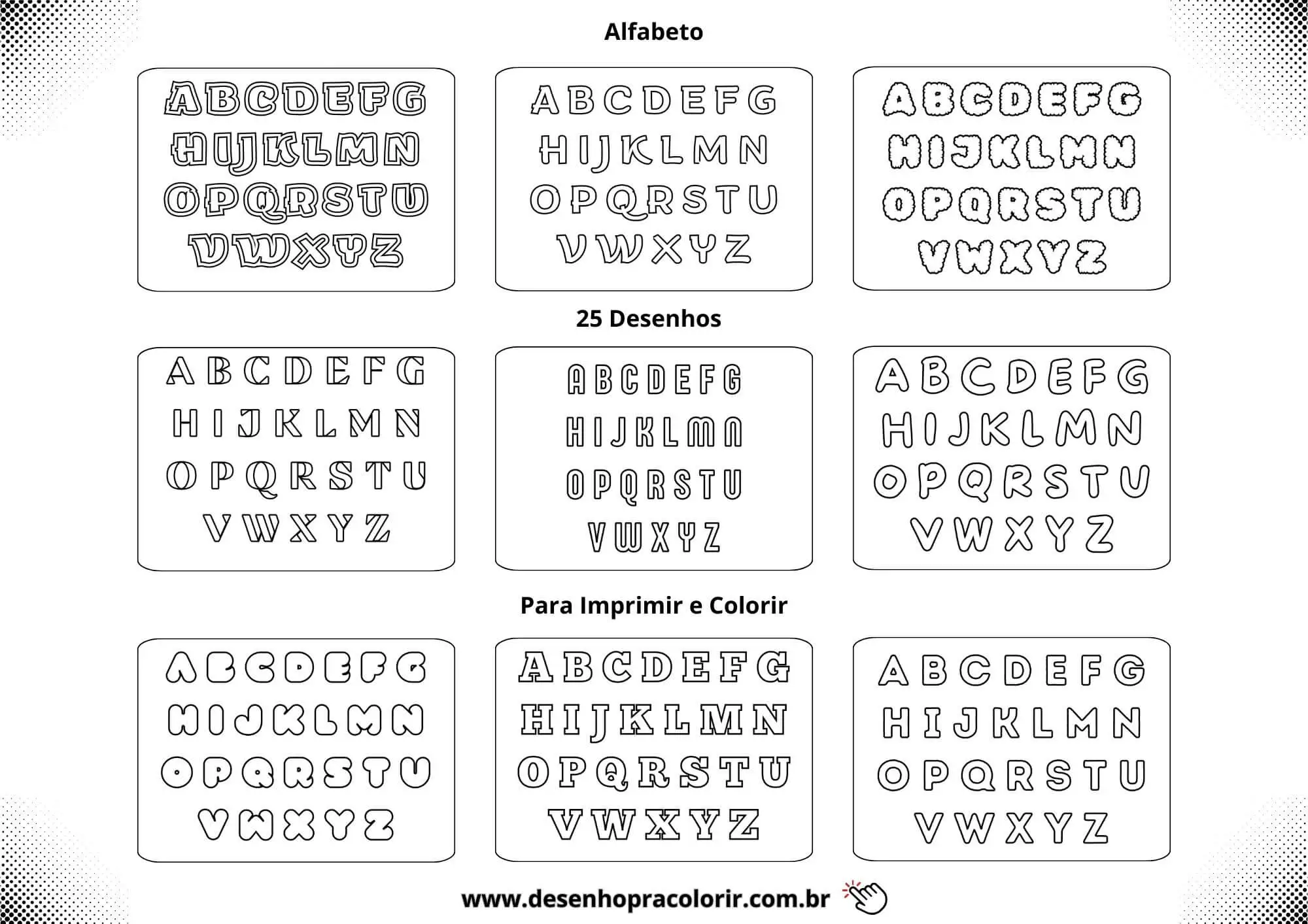 Alfabeto Para Imprimir PDF