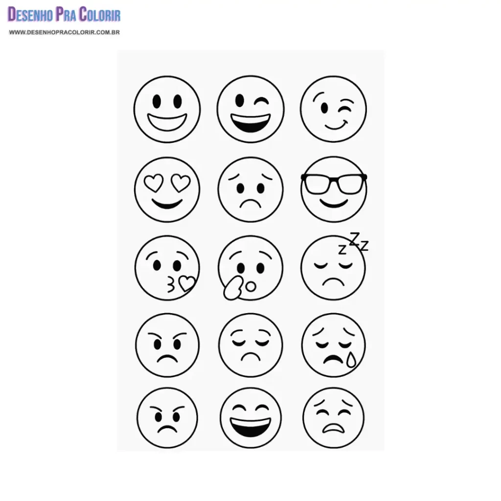 emojis para colorir