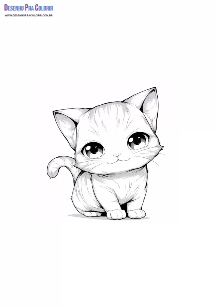 Gatinhos Para Colorir