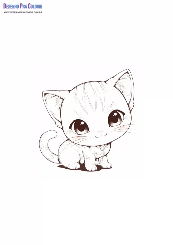 Gatinhos Para Colorir