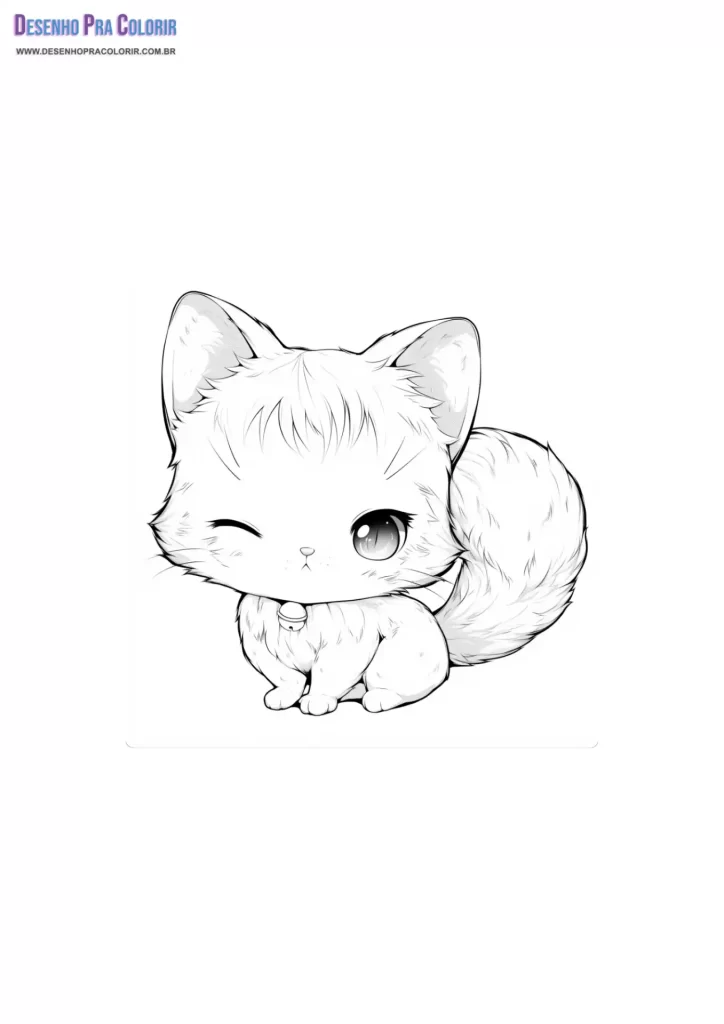 Gatinhos Para Colorir
