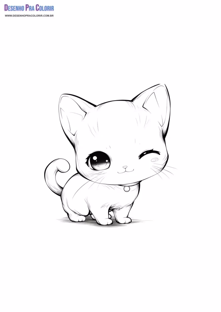 Gatinhos Para Colorir