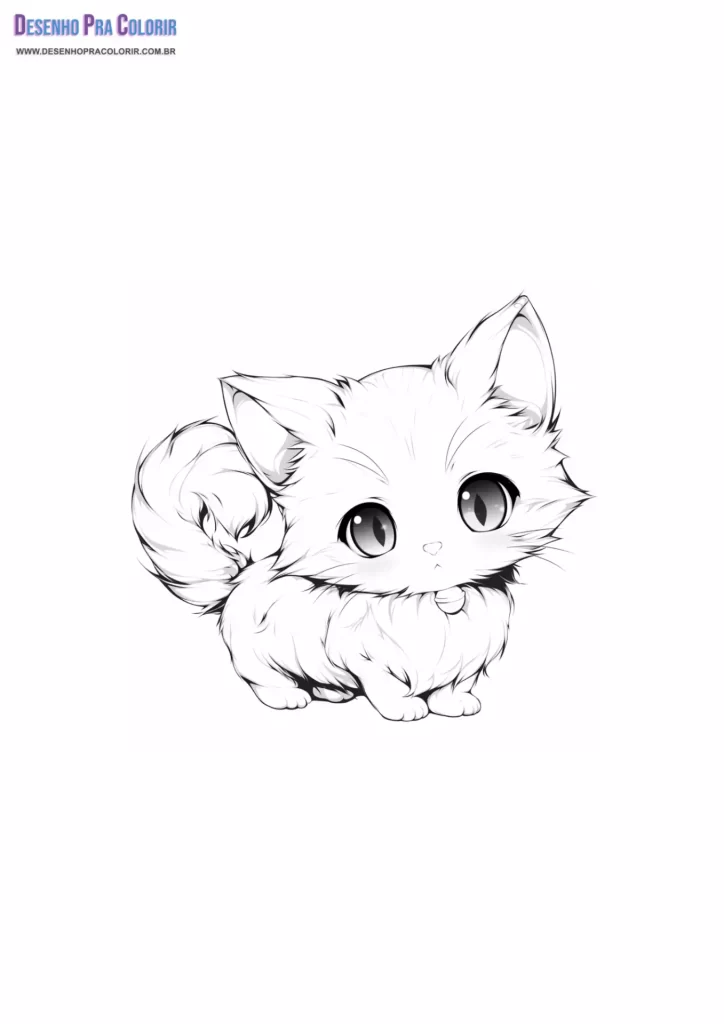 Kitten Coloring Pages