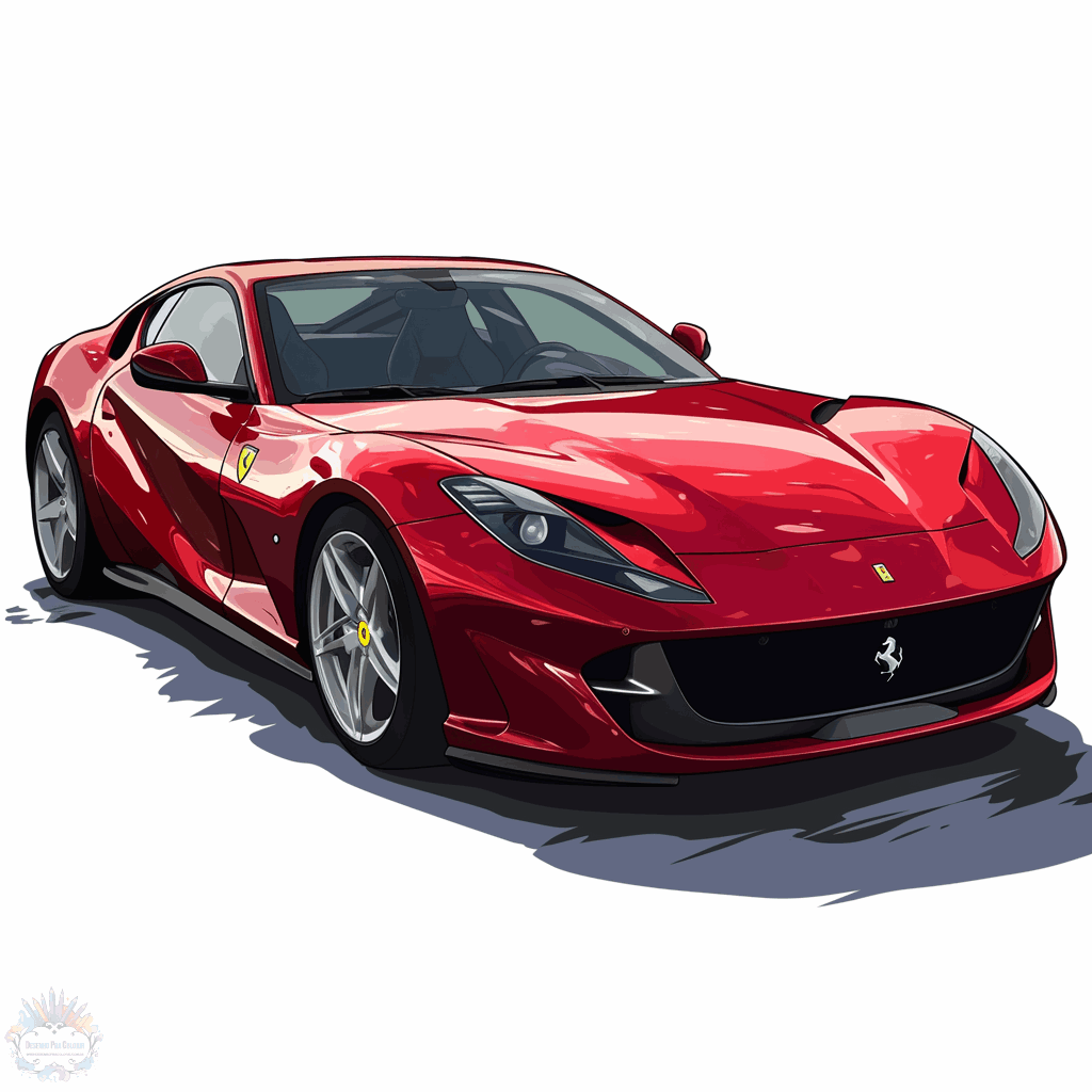 Ferrari Carro PNG