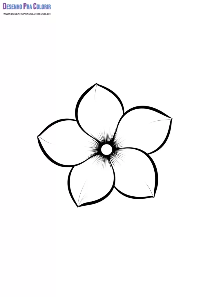 molde de flores para imprimir e recortar
