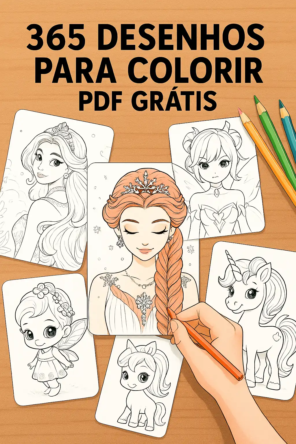 365 Desenhos Para Colorir PDF Grátis