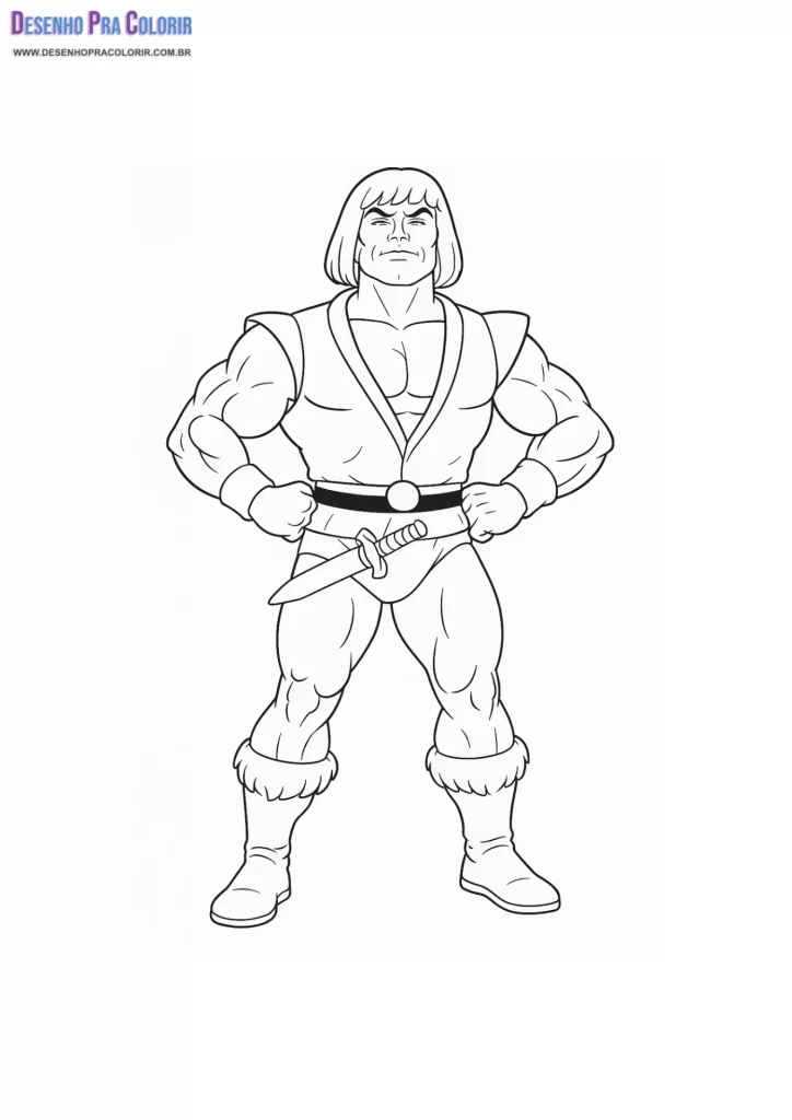 He-Man Coloring Pages