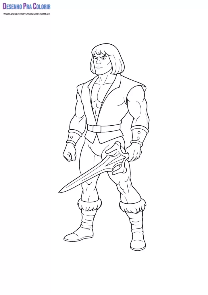 He-Man Coloring Pages