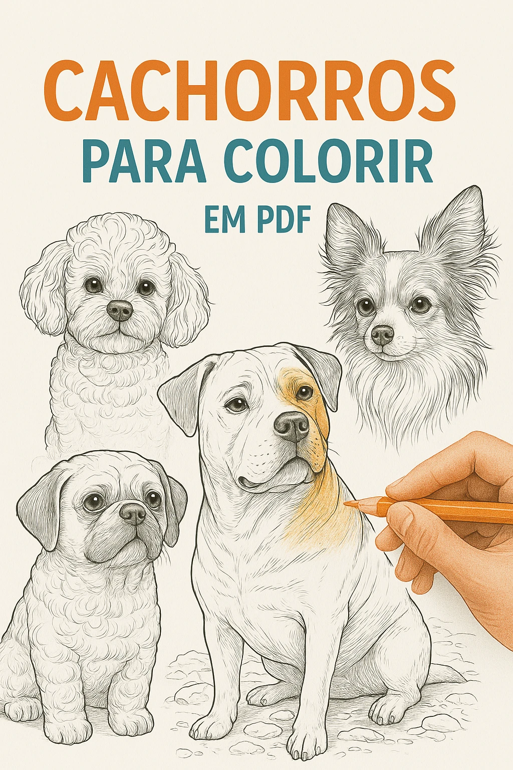 Desenhos Para Colorir E Imprimir Cachorros De Raça Pdf
