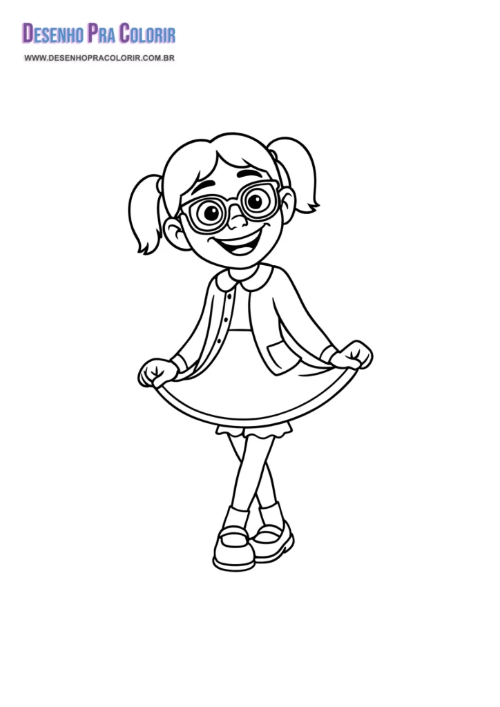 Chaves Para Colorir Chiquinha