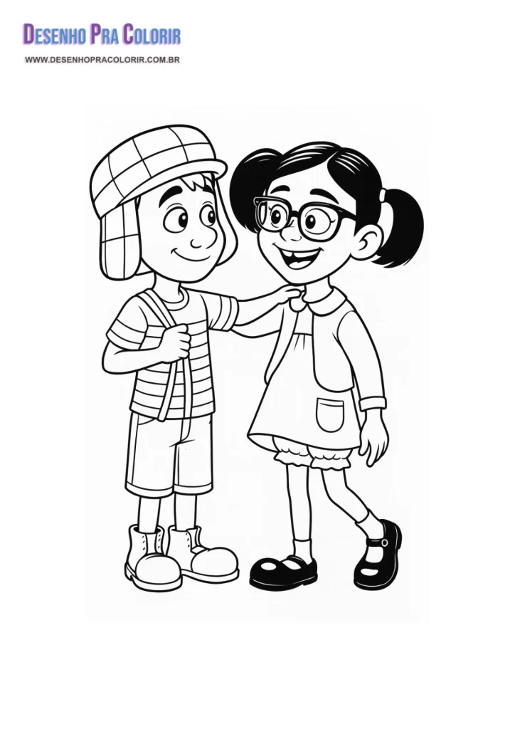 Chaves Para Colorir