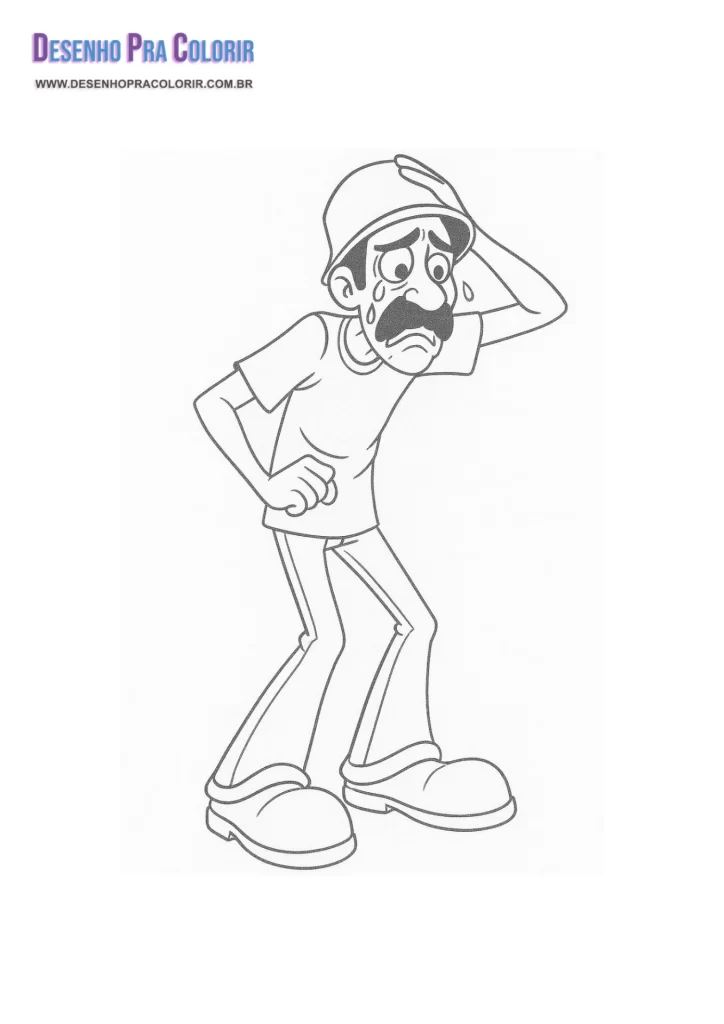 Chaves Para Colorir