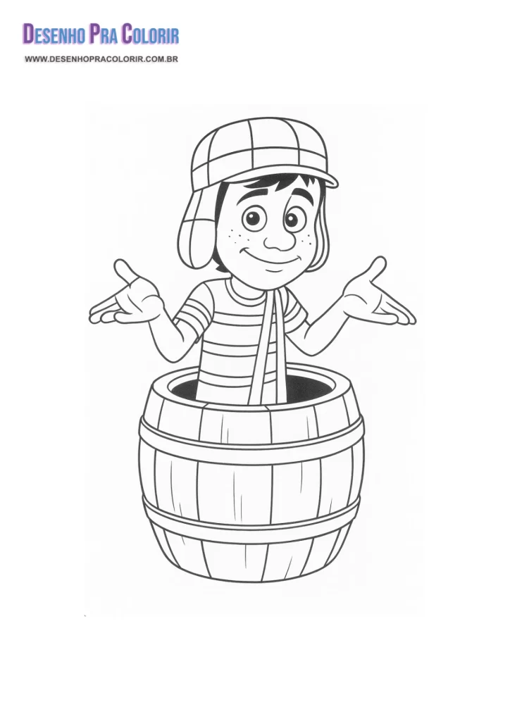 Chaves Para Colorir