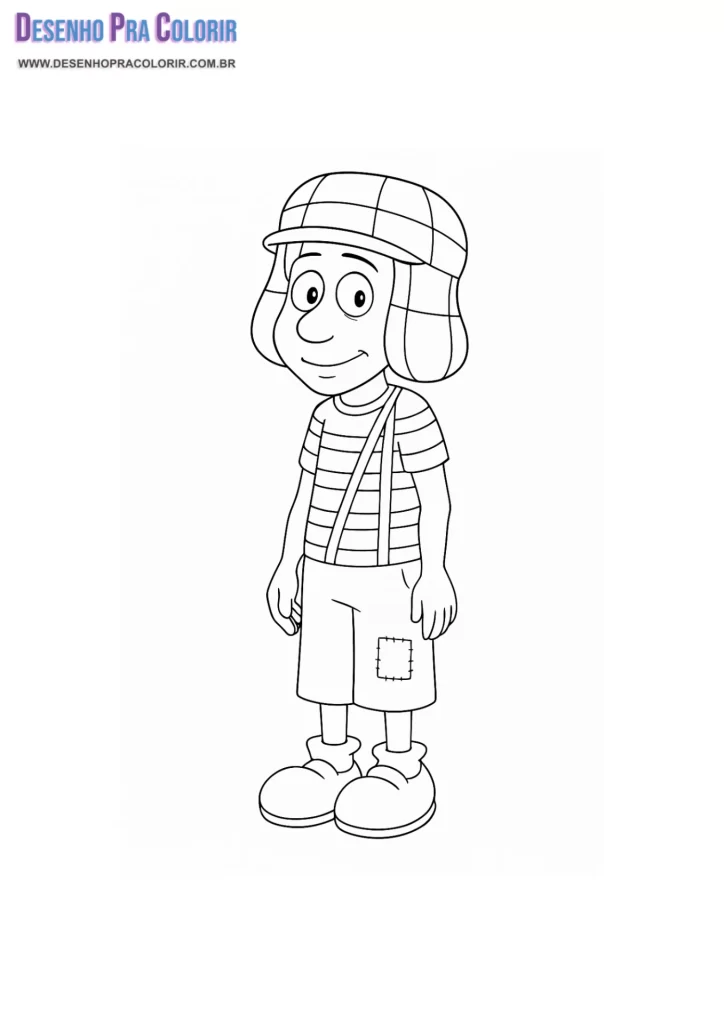 Chaves Para Colorir
