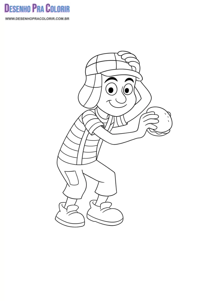 Chaves Para Colorir