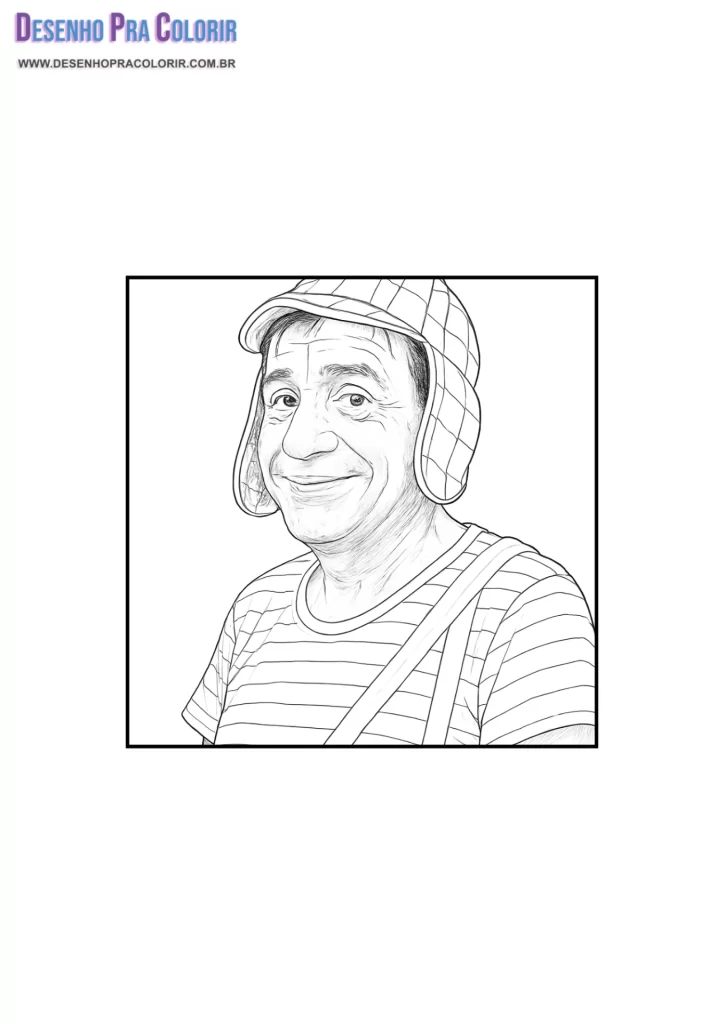 Chaves Para Colorir