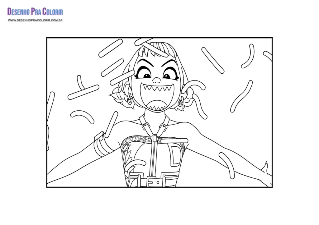 Kpop Demon Hunters Coloring Pages