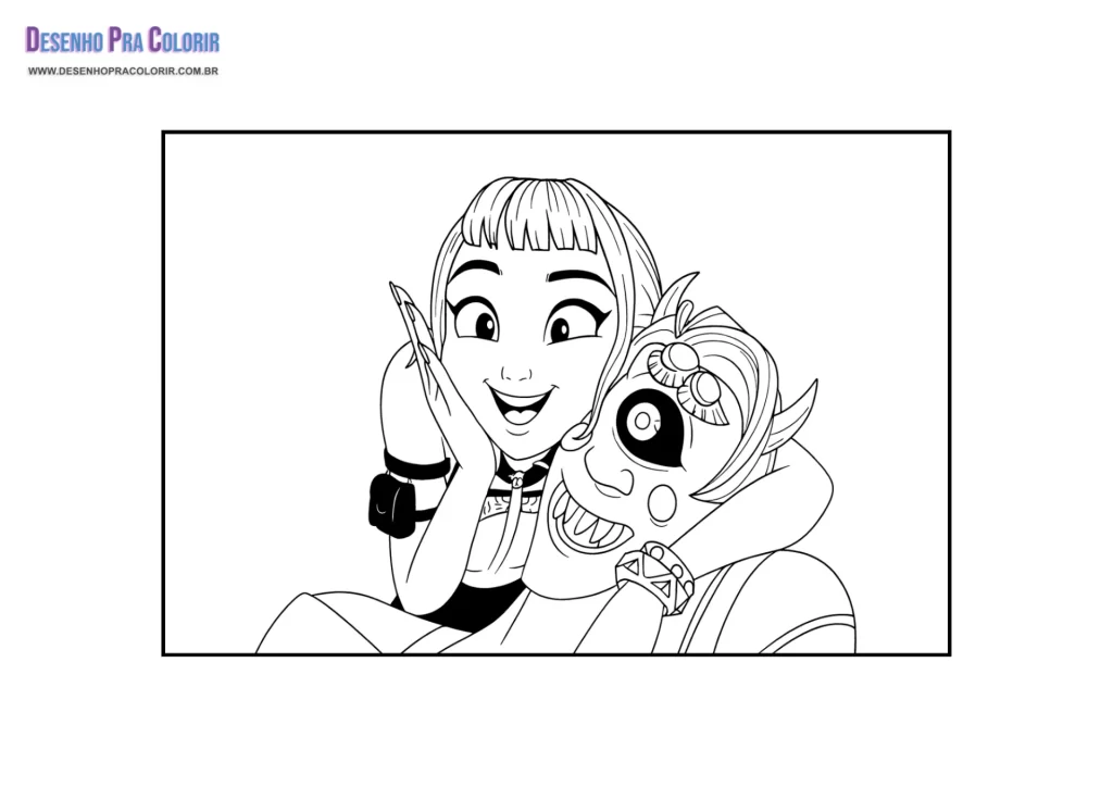 Kpop Demon Hunters Coloring Pages