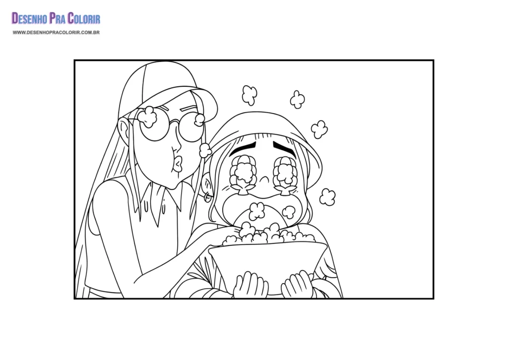 Kpop Demon Hunters Coloring Pages
