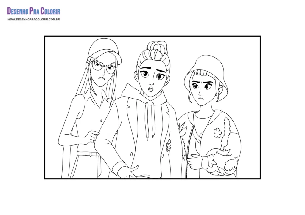 Kpop Demon Hunters Coloring Pages