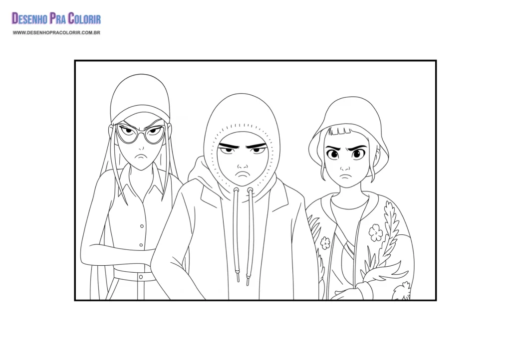 Kpop Demon Hunters Coloring Pages