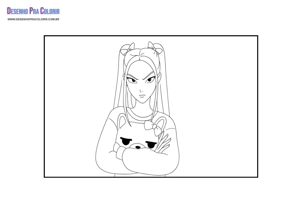 Kpop Demon Hunters Coloring Pages